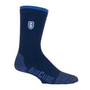 Work Force Mens Blue Guard Socks / Navy
